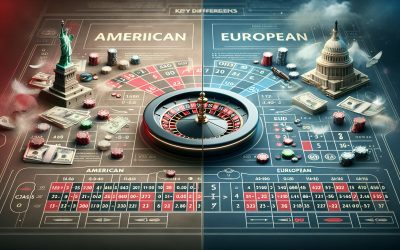 Koje su razlike između američkog i europskog ruleta