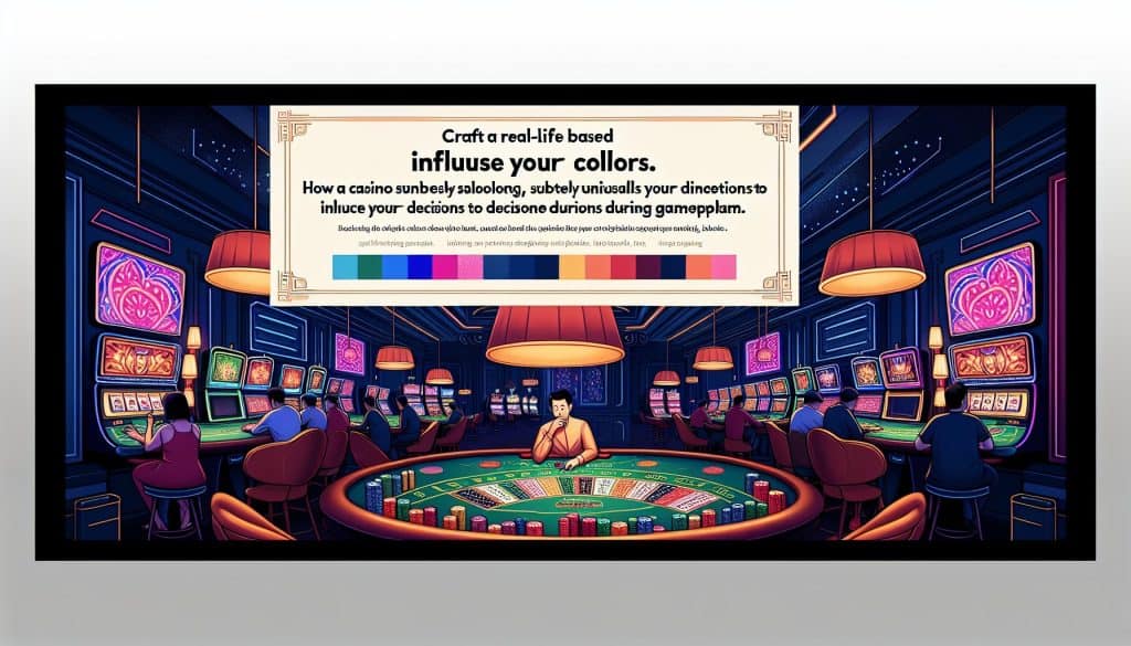 Kako casino koristi boje da utječe na tvoju igru Kako casino koristi boje da utječe na tvoju igru