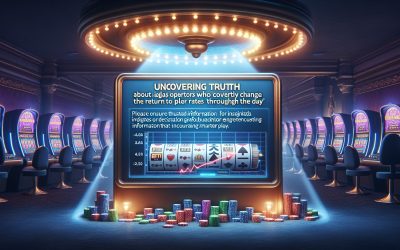 Casino operatori koji tajno mijenjaju RTP tijekom dana